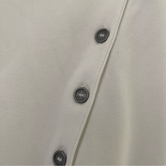 Vintage Burberry London Long Basic White Short Sleeves Top Size S - Picture 7 of 9